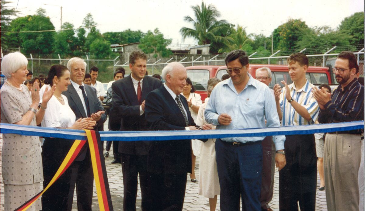 Inauguración del centro de formación técnica en Managua/Nicaragua