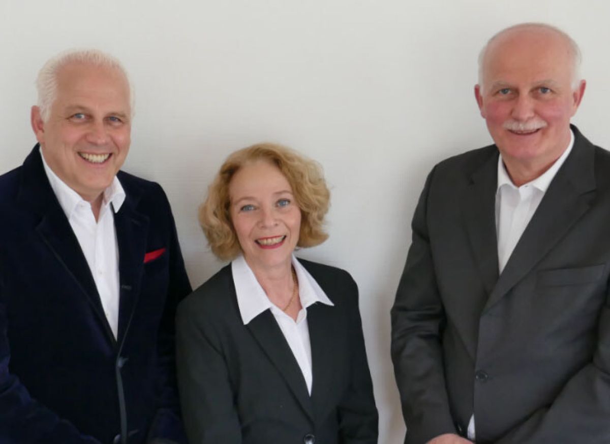The Board of Directors: Martin Barth, Karin Reuter, Michael Barth (l.t.r.)